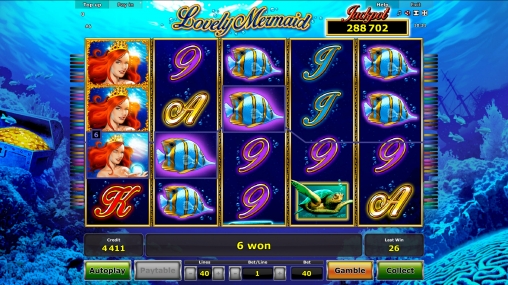 Lovely Mermaid (Прелестная русалочка) из раздела Игровые автоматы