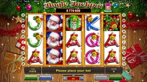 Jingle Jackpot (Звенящий джекпот) из раздела Игровые автоматы