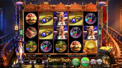 Alkemor’s Tower (Башня Алкемора) из раздела Игровые автоматы