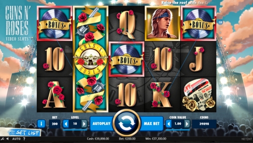 Guns N’ Roses (Guns N’ Roses) из раздела Игровые автоматы