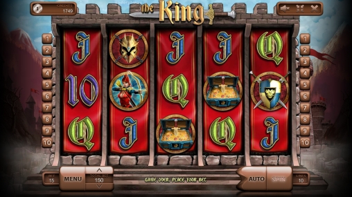 The King (Король) из раздела Игровые автоматы