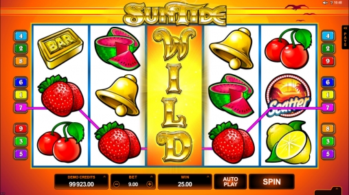 Sun Tide (Солнечный прилив) из раздела Игровые автоматы