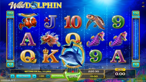 Wild Dolphin (Дикий дельфин) из раздела Игровые автоматы