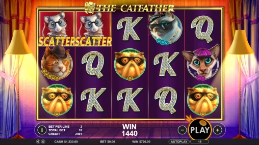The Catfather (Крестный котец) из раздела Игровые автоматы