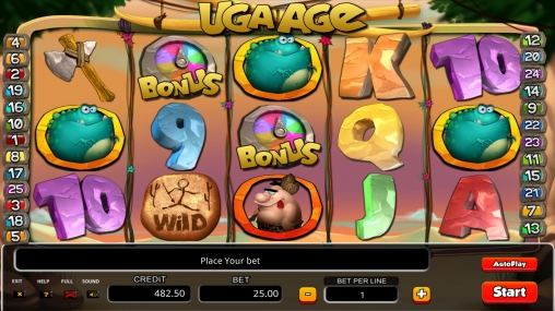 Uga Age (Век Уга) из раздела Игровые автоматы