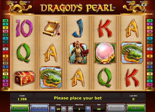 Dragon’s Pearl (Жемчужина дракона) из раздела Игровые автоматы