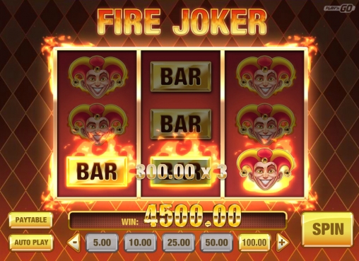 Fire Joker (Огненный джокер) из раздела Игровые автоматы