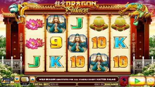 Dragon Palace (Дворец дракона) из раздела Игровые автоматы