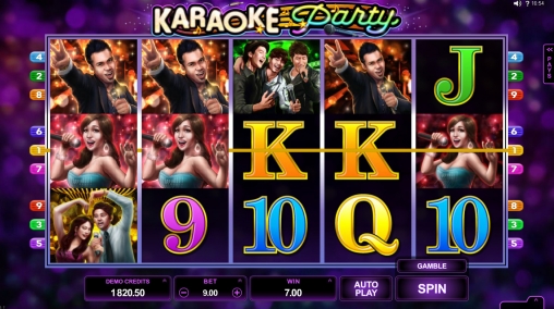 Karaoke Party (Караоке-вечеринка) из раздела Игровые автоматы