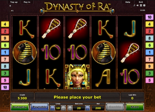 Dynasty of Ra (Династия Ра) из раздела Игровые автоматы