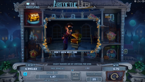 Art of the Heist (Искусство ограбления) из раздела Игровые автоматы