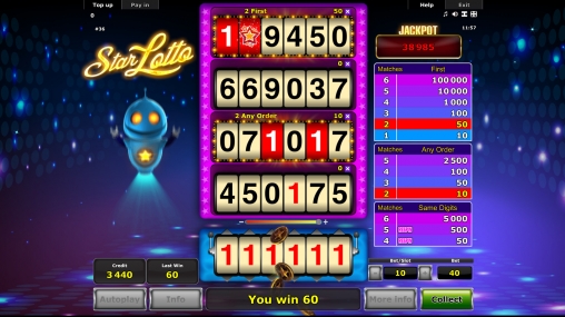 StarLotto (СтарЛотто) из раздела Развлекательные игры