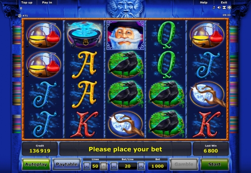 Apex Wizard (Верховный колдун) из раздела Игровые автоматы