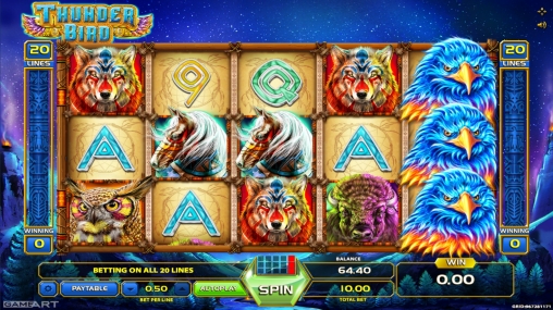 Thunderbird (Громовержец) из раздела Игровые автоматы