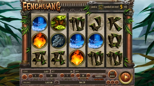 Fenghuang (Фэнхуан) из раздела Игровые автоматы
