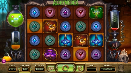 Alchymedes (Алхимед) из раздела Игровые автоматы