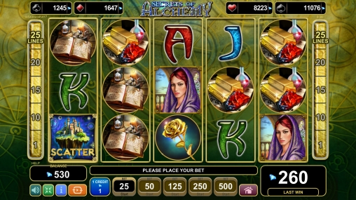 Secrets of Alchemy (Тайны алхимии) из раздела Игровые автоматы