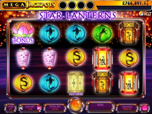 Star Lanterns (Звездные фонарики) из раздела Игровые автоматы