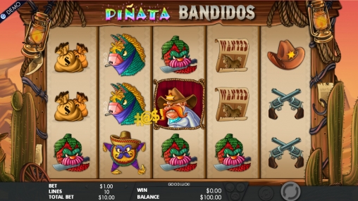 Pinata Bandidos (Бандиты из пиньяты) из раздела Игровые автоматы