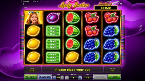 Lady Jester (Леди-шут) из раздела Игровые автоматы