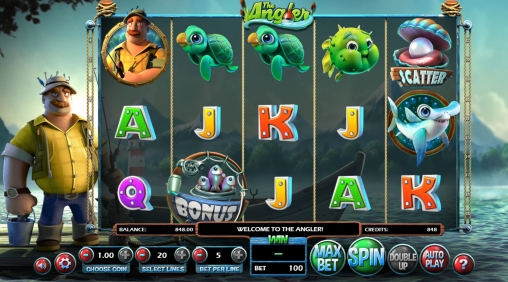 The Angler (Рыбак) из раздела Игровые автоматы