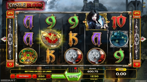 Castle Blood (Кровь в замке) из раздела Игровые автоматы