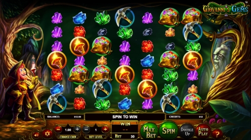Giovanni’s Gems (Самоцветы Джованни) из раздела Игровые автоматы