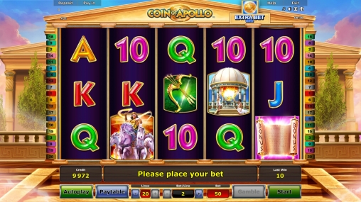 Coin of Apollo (Монета Аполлона) из раздела Игровые автоматы