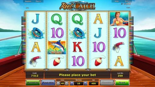 Reel Catch (Барабаны на крючке) из раздела Игровые автоматы
