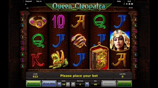 Queen Cleopatra (Царица Клеопатра) из раздела Игровые автоматы