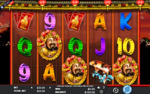 Cai Shen’s Fortune (Богатство Цай-шэня) из раздела Игровые автоматы