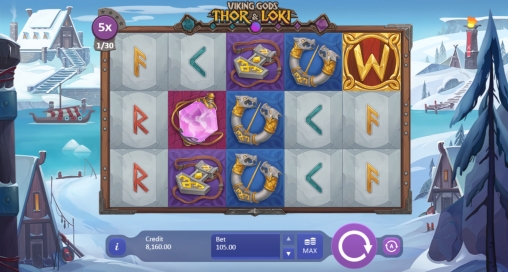 Viking Gods: Thor and Loki (Боги викингов: Тор и Локи) из раздела Игровые автоматы