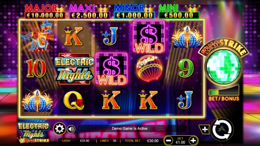 Electric Lights (Электрические огни) из раздела Игровые автоматы