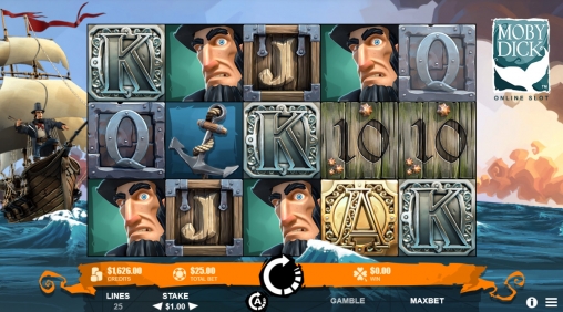 Moby Dick (Моби Дик) из раздела Игровые автоматы