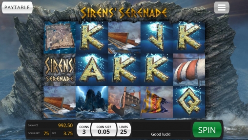Sirens’ Serenade (Серенада сирен) из раздела Игровые автоматы