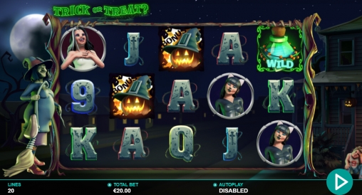 Trick or Treat? (Гадость или сладость?) из раздела Игровые автоматы