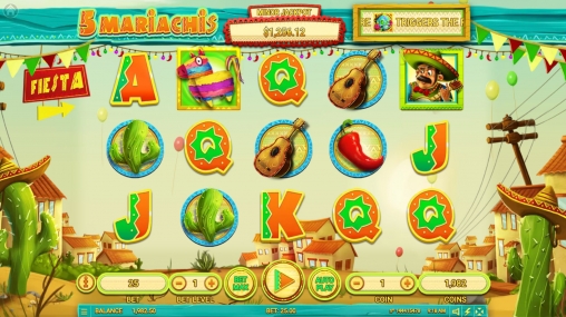 5 Mariachis (5 Мариачи) из раздела Игровые автоматы