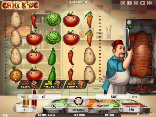Grill King (Король гриля) из раздела Игровые автоматы