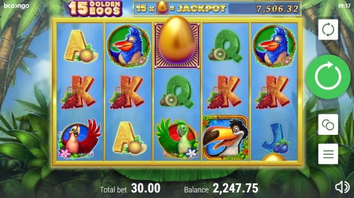 15 Golden Eggs (15 золотых яиц) из раздела Игровые автоматы