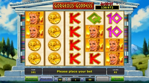 Gorgeous Goddess (Восхитительная богиня) из раздела Игровые автоматы