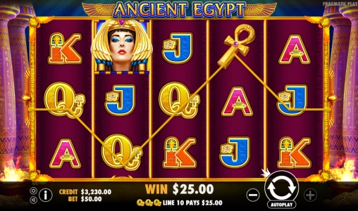 Ancient Egypt (Древний Египет) из раздела Игровые автоматы