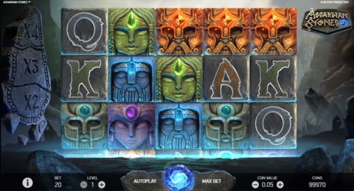 Asgardian Stones (Камни Асгарда) из раздела Игровые автоматы