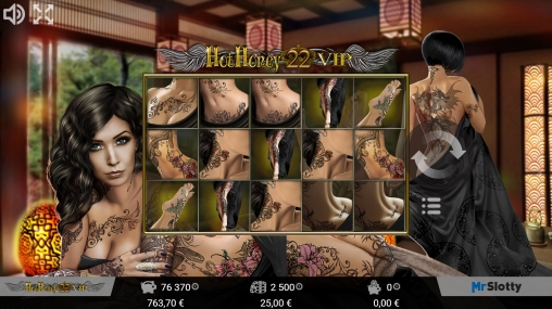 Hot Honey 22 VIP (Страстная милашка 22 ВИП) из раздела Игровые автоматы