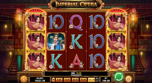 Imperial Opera (Императорская опера) из раздела Игровые автоматы