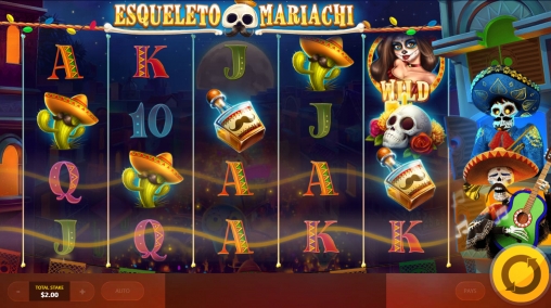 Esqueleto Mariachi (Скелеты-мариачи) из раздела Игровые автоматы