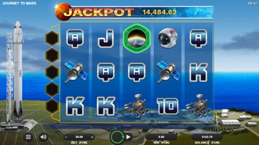 Journey to Mars (Путешествие на Марс) из раздела Игровые автоматы