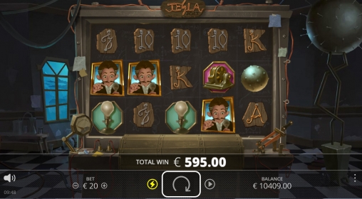 Tesla Jolt (Разряд Теслы) из раздела Игровые автоматы