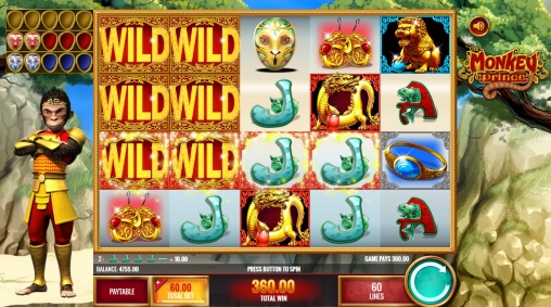 The Monkey Prince (Принц Обезьян) из раздела Игровые автоматы