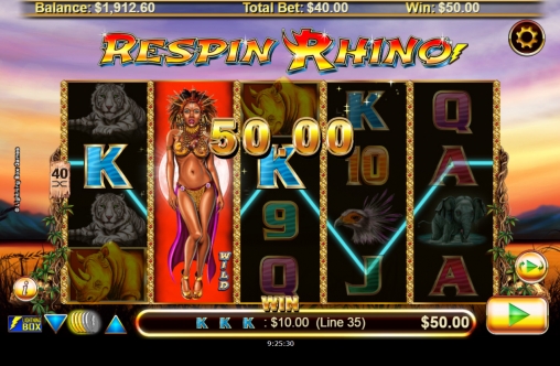 Respin Rhino (Респины носорога) из раздела Игровые автоматы