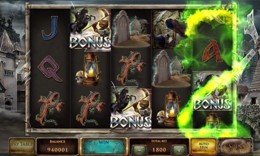 Jack O'Lantern Vs the Headless Horseman (Джек-светильник против Всадника без головы) из раздела Игровые автоматы